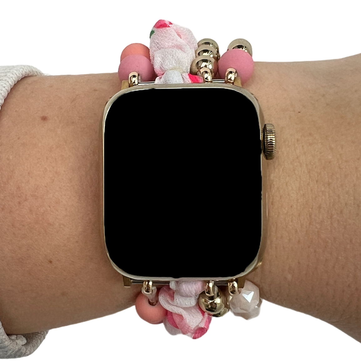 Cinturino gioielli Apple Watch – Noa rosa