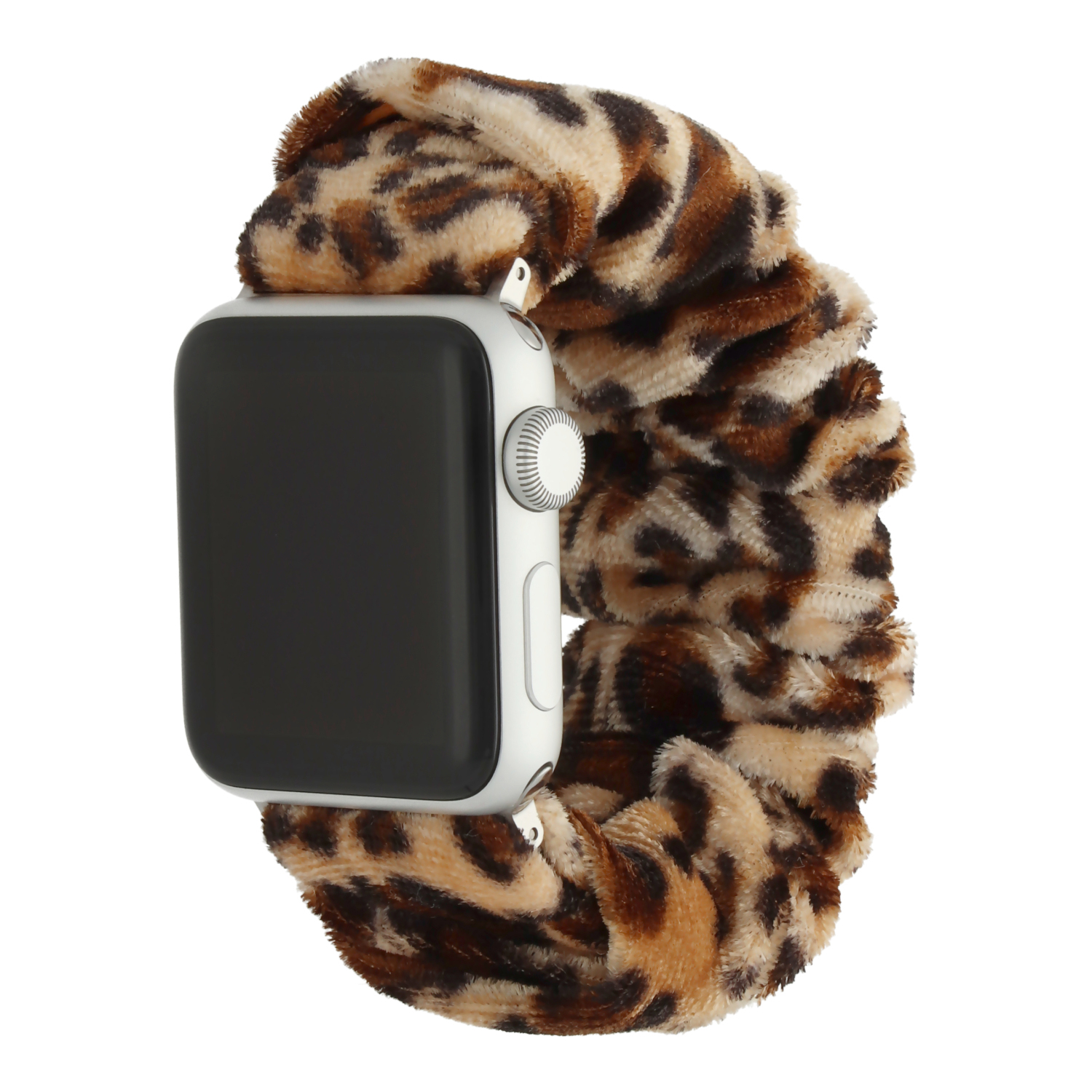 Cinturino elastico in nylon Scrunchie per Apple Watch - Tigre