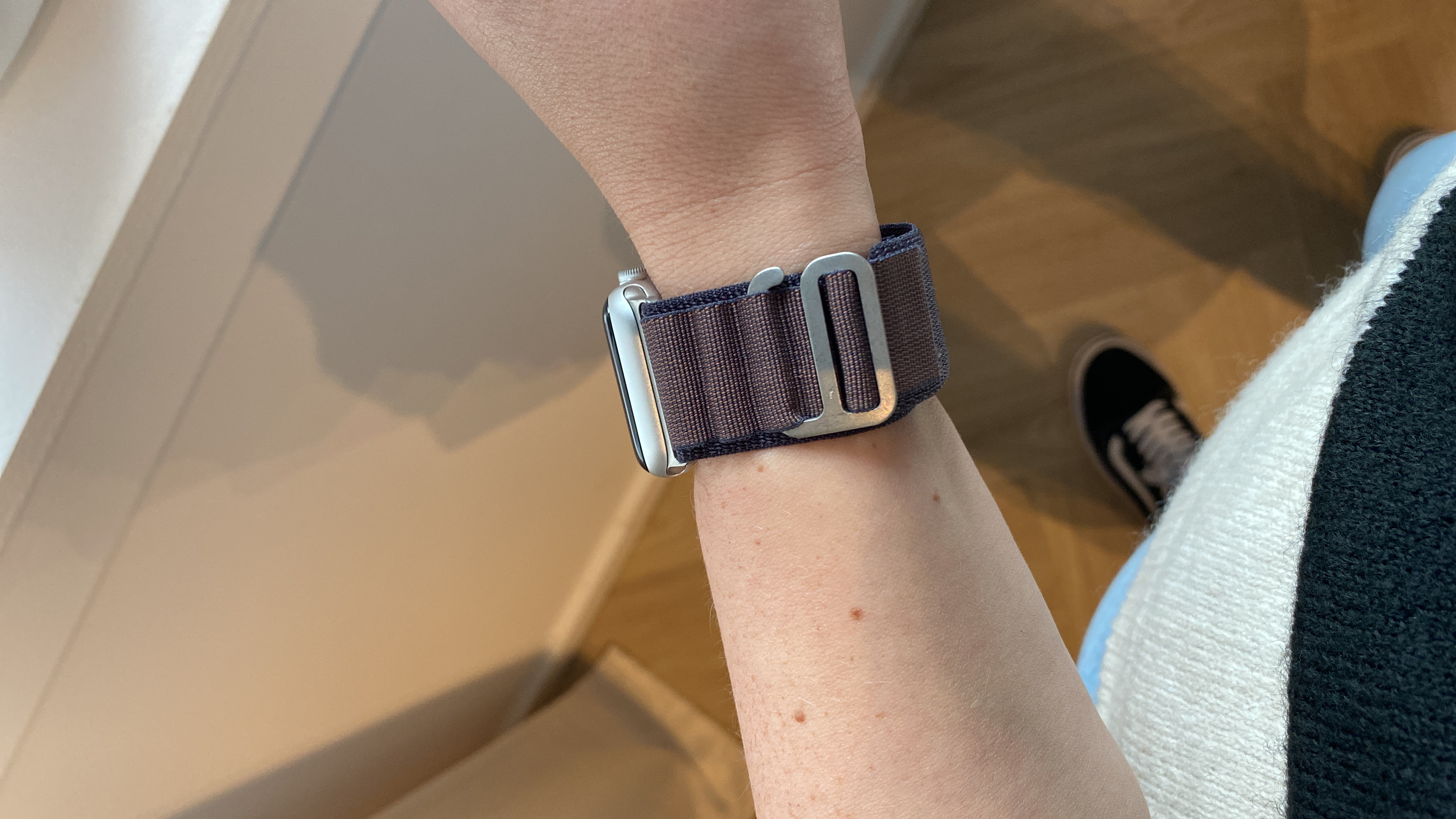 Cinturino Alpine in nylon per Apple Watch - indaco
