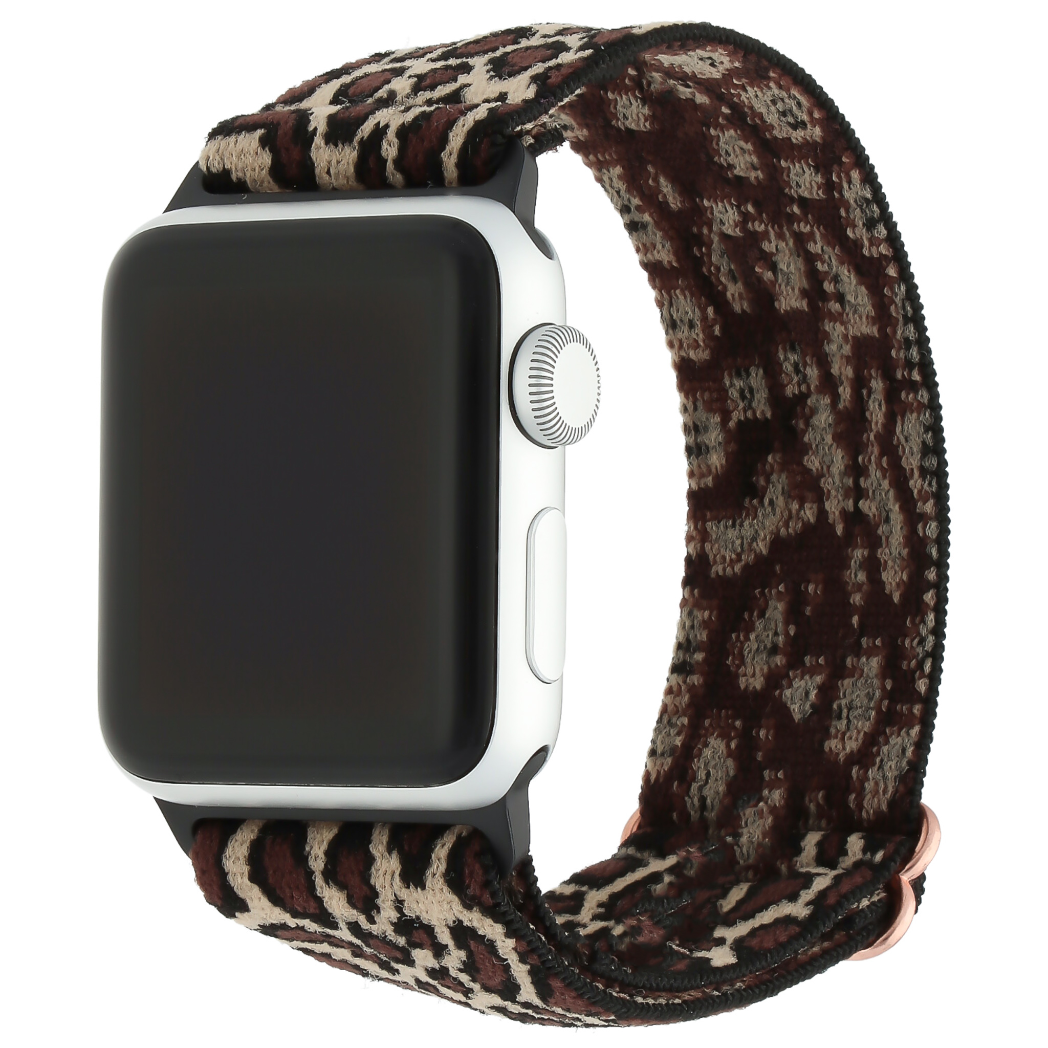 Cinturino solista in nylon per Apple Watch - leopardo