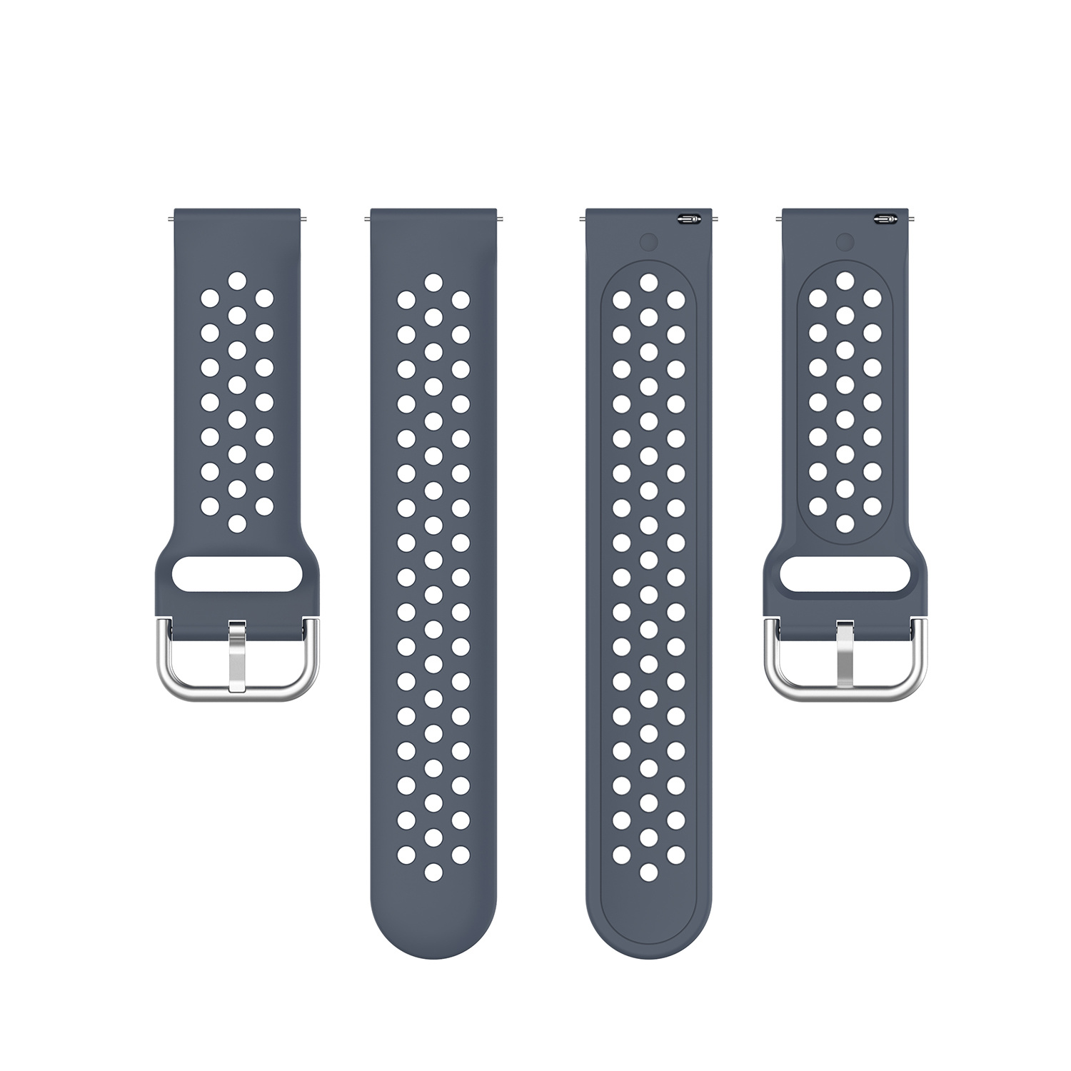 Cinturino doppia fibbia per Garmin Vivoactive / Vivomove sport - grigio