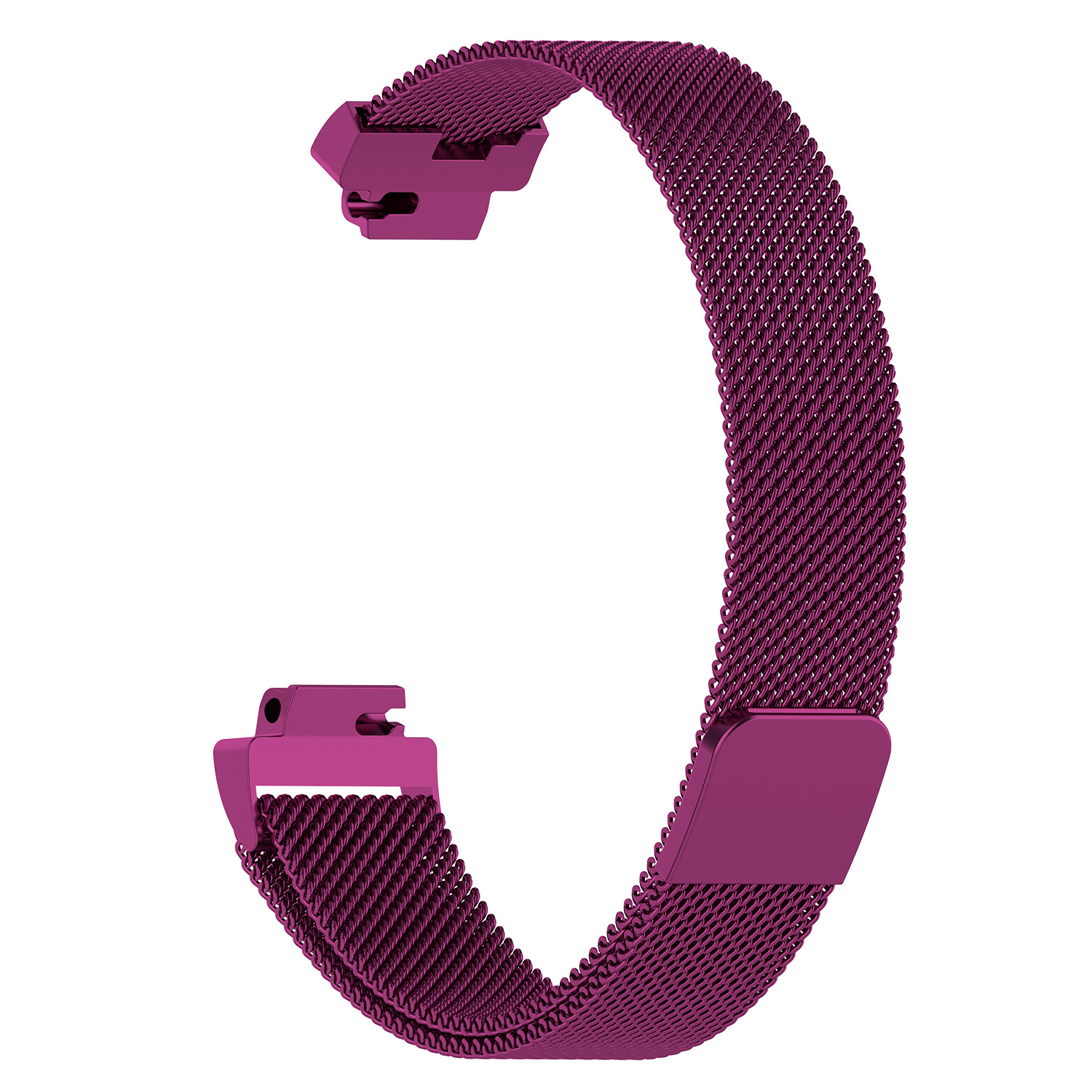 Cinturino loop in maglia milanese per Fitbit Inspire - viola