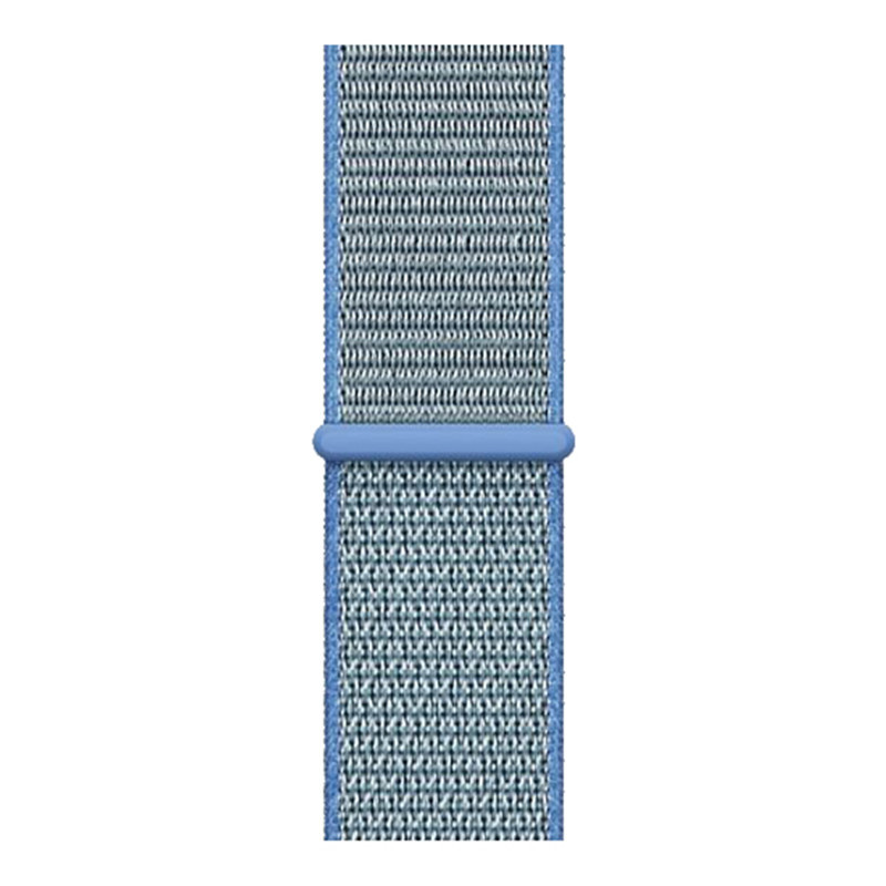 Cinturino nylon sport loop per Apple Watch - blu