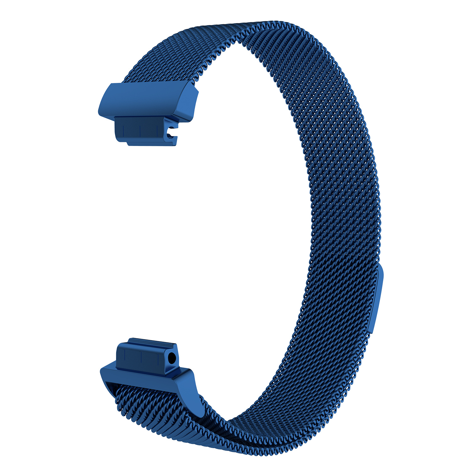 Cinturino loop in maglia milanese per Fitbit Inspire - blu