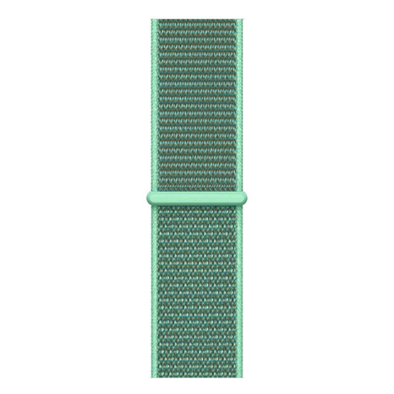 Cinturino nylon sport loop per Apple Watch - verde menta