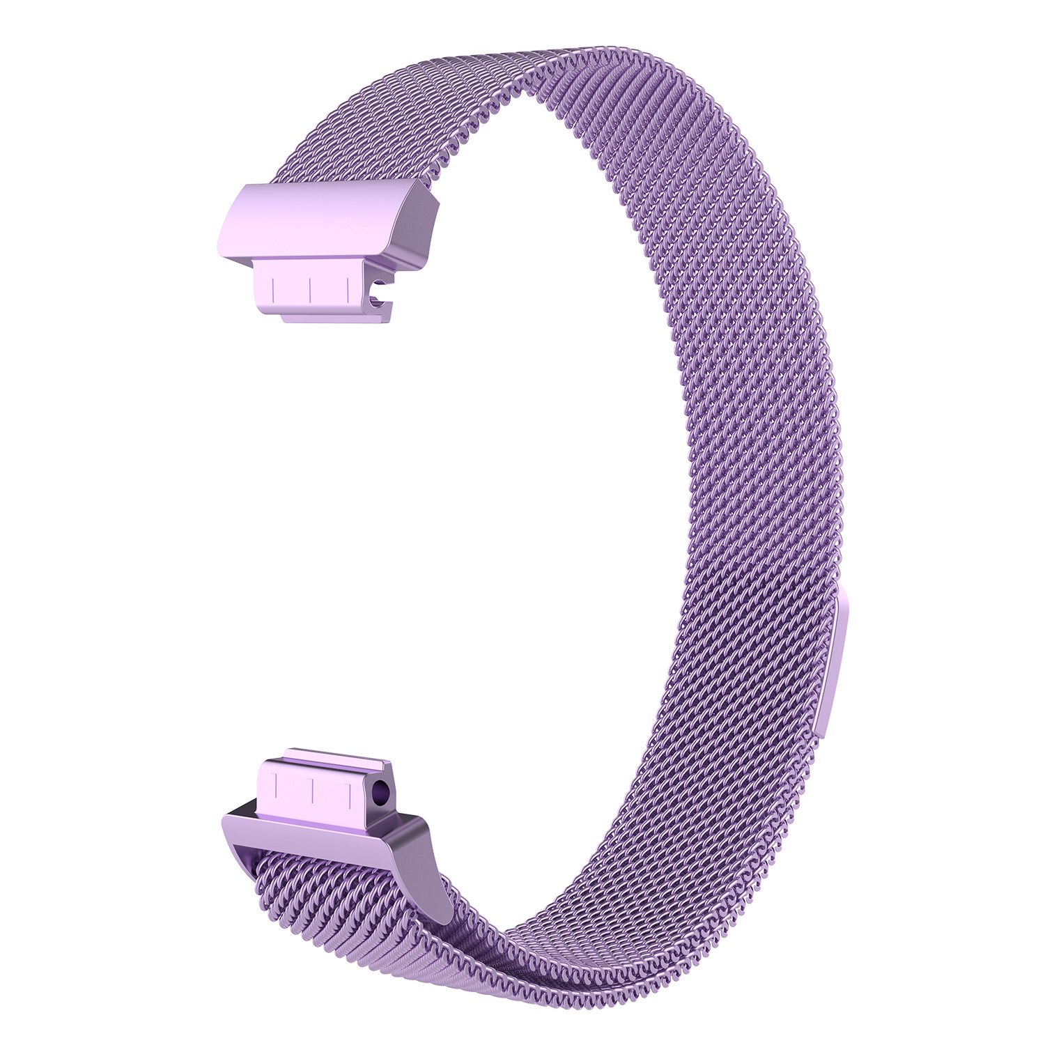 Cinturino loop in maglia milanese per Fitbit Inspire - lavanda