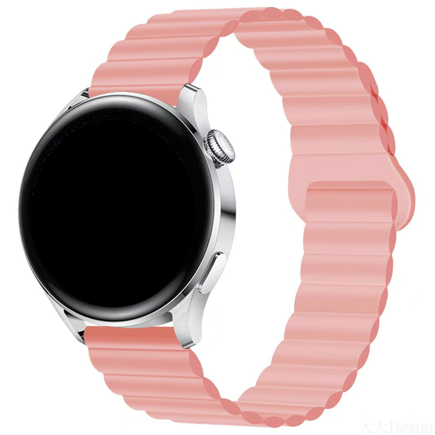 Cinturino magnetica in silicone per Samsung Galaxy Watch 4 Classic - rosa