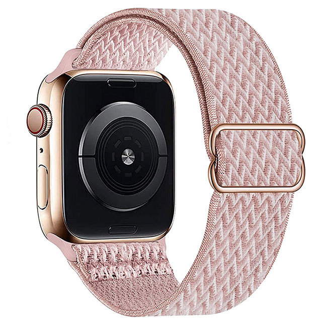 Cinturino solista in nylon per Apple Watch - sabbia cipria