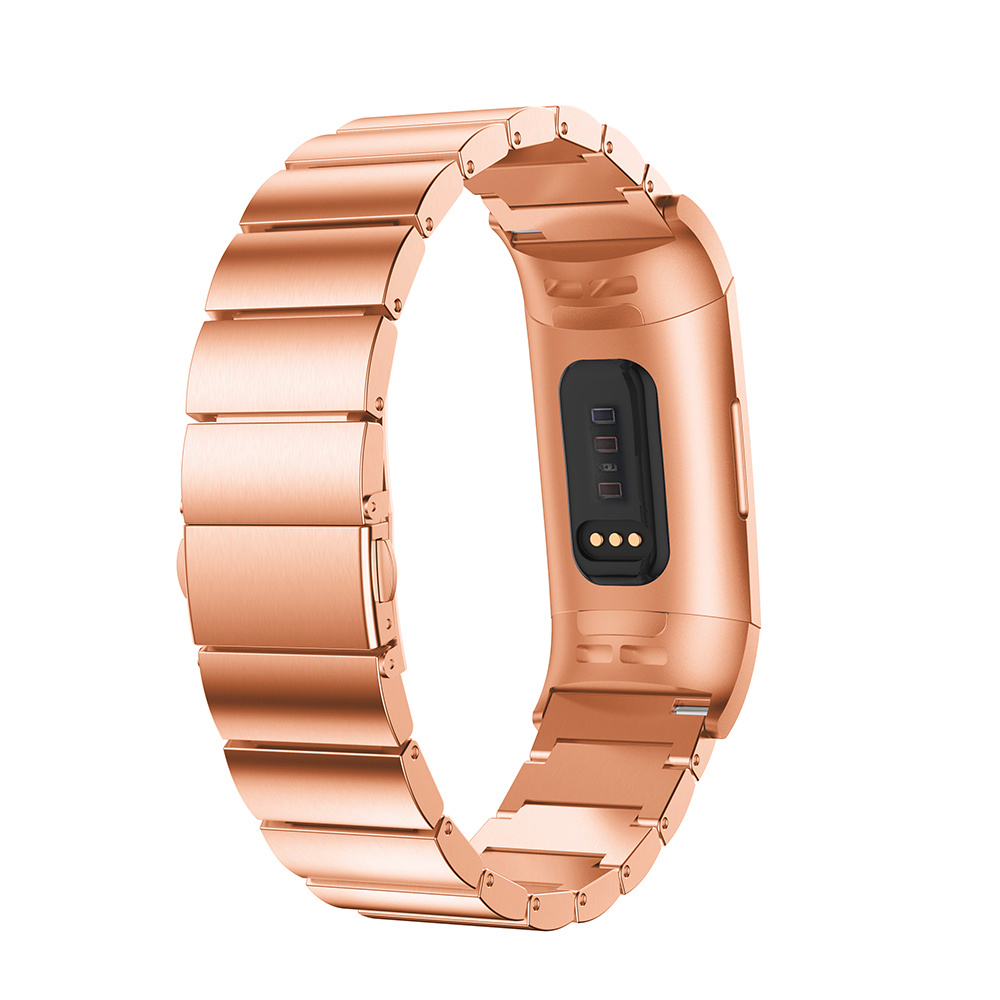 Cinturino a maglie per Fitbit Charge 3 & 4 - oro rosa