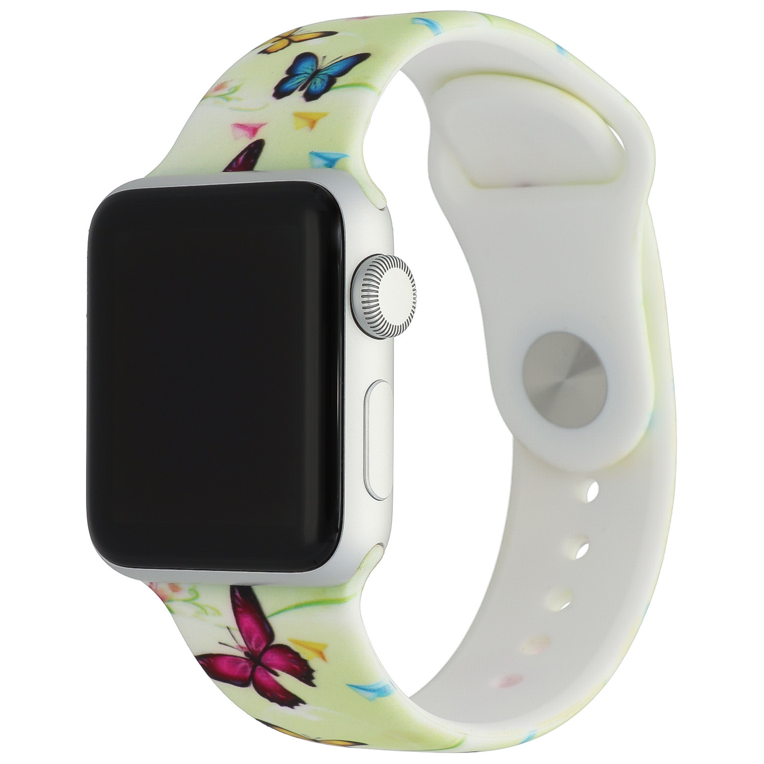 Cinturino sport con stampa per Apple Watch - farfalla