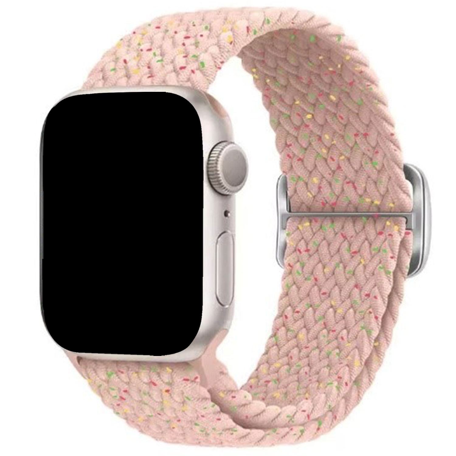 Cinturino con fibbia intrecciata in nylon Weavy per Apple Watch