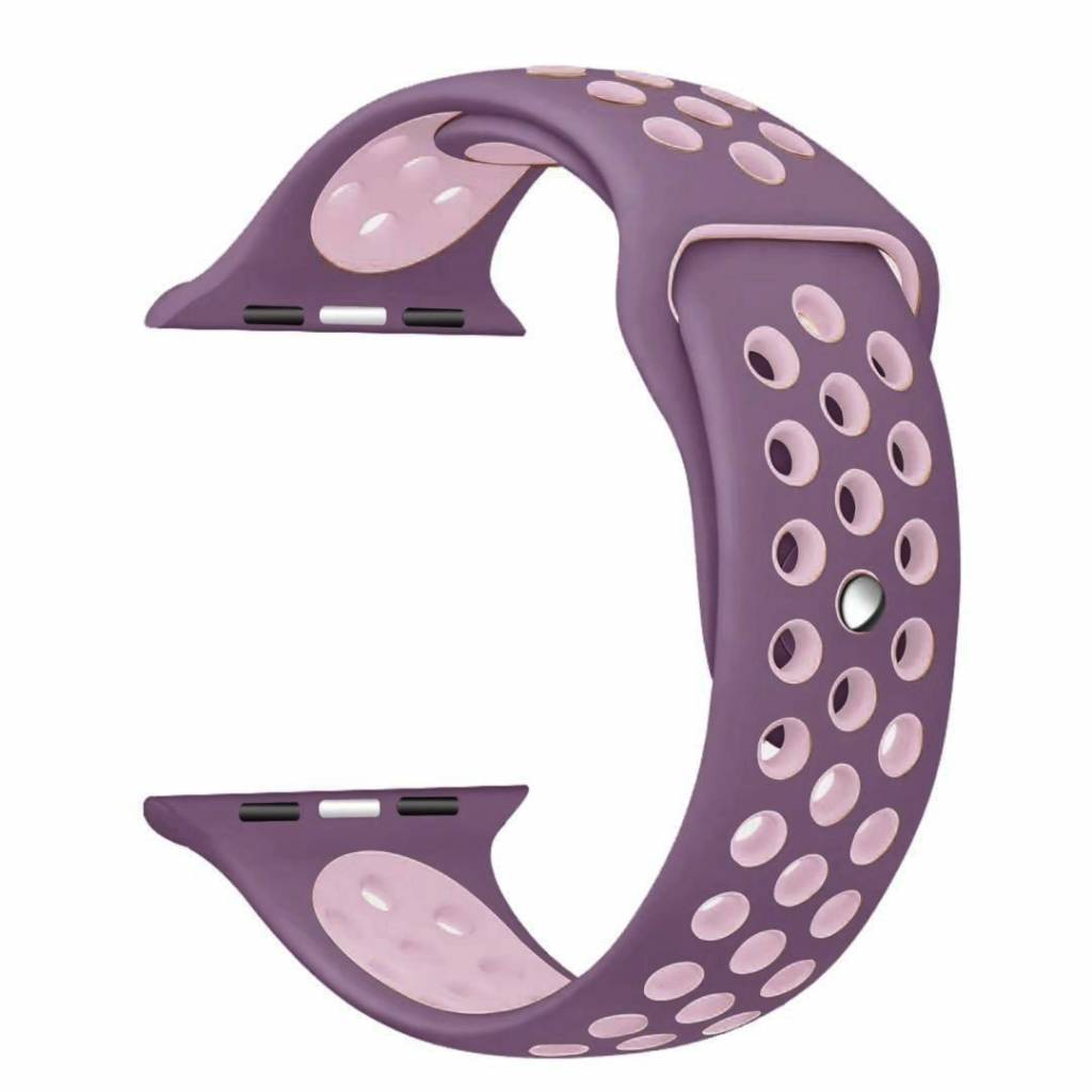 Cinturino doppio sport per Apple Watch - rosa violetto