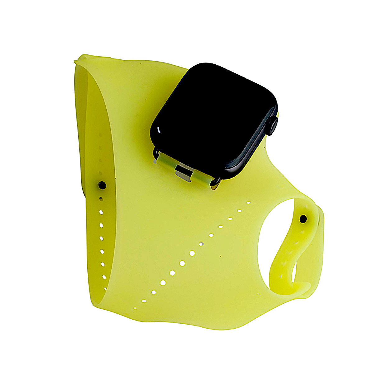 Apple Watch Ergonomic Fitness Strap - Yellow