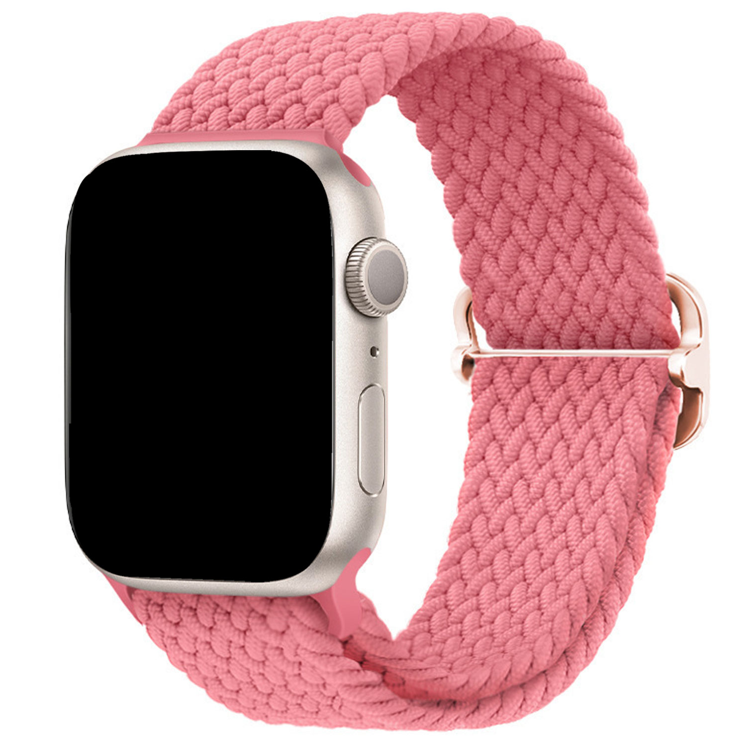 Cinturino con fibbia intrecciata in nylon Weavy per Apple Watch