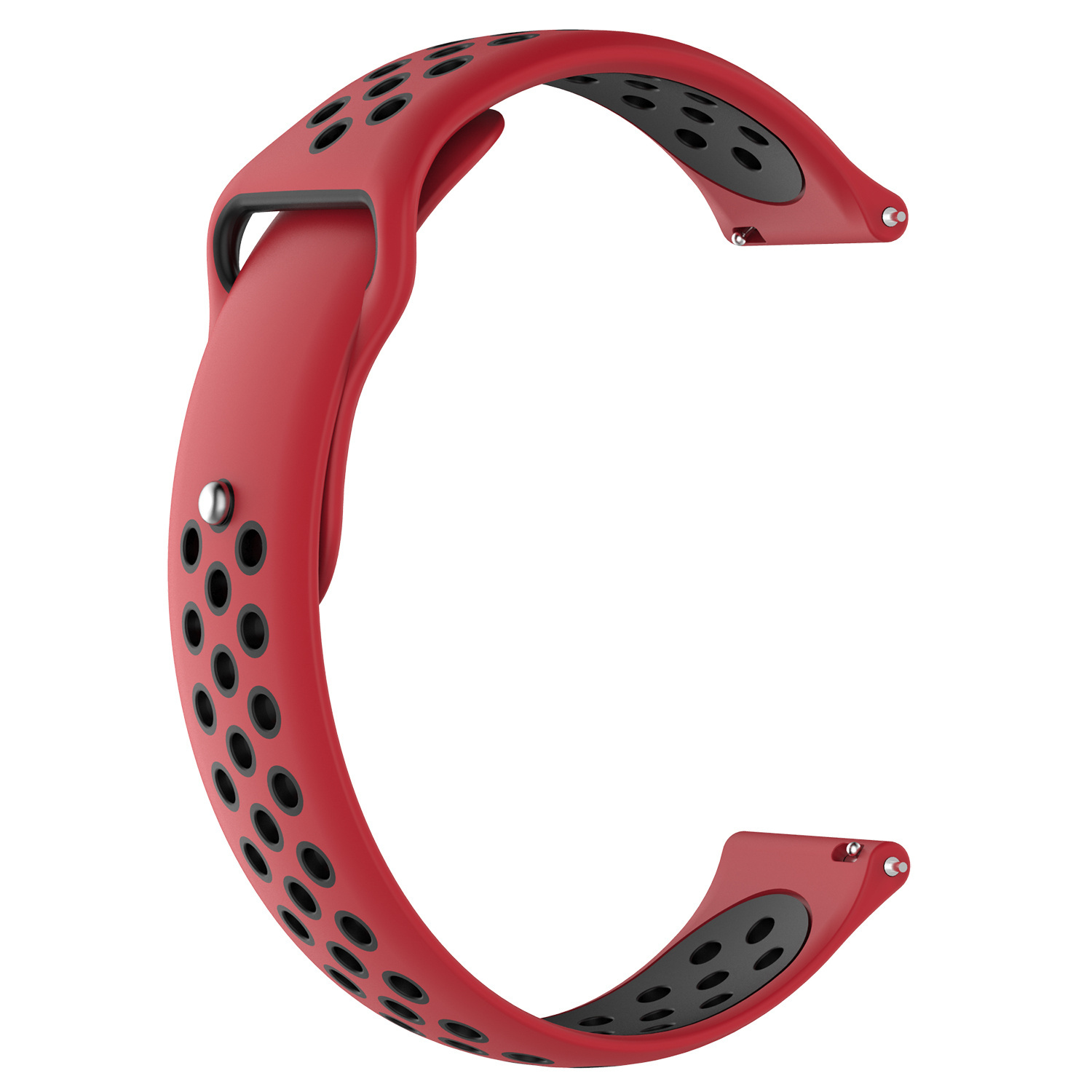 Cinturino doppio sport per Huawei Watch GT - rosso nero