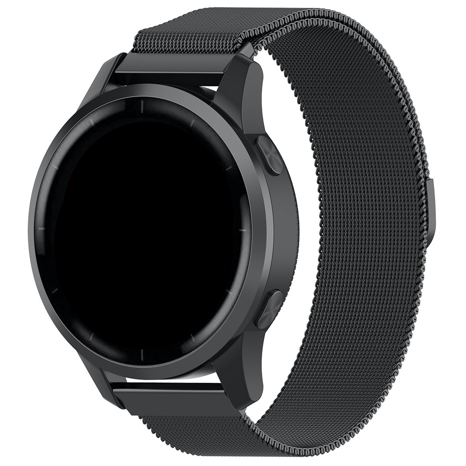 Cinturino loop in maglia magnetico milanese per Samsung Galaxy Watch 6 Classic - nero