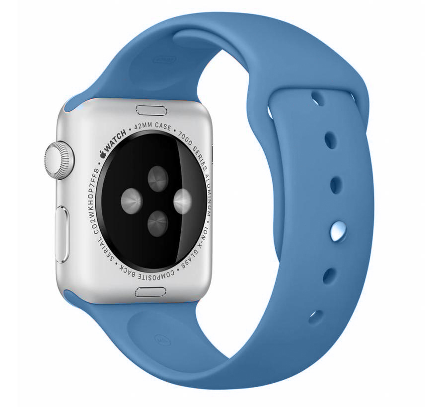 Cinturino sport per Apple Watch - blu denim