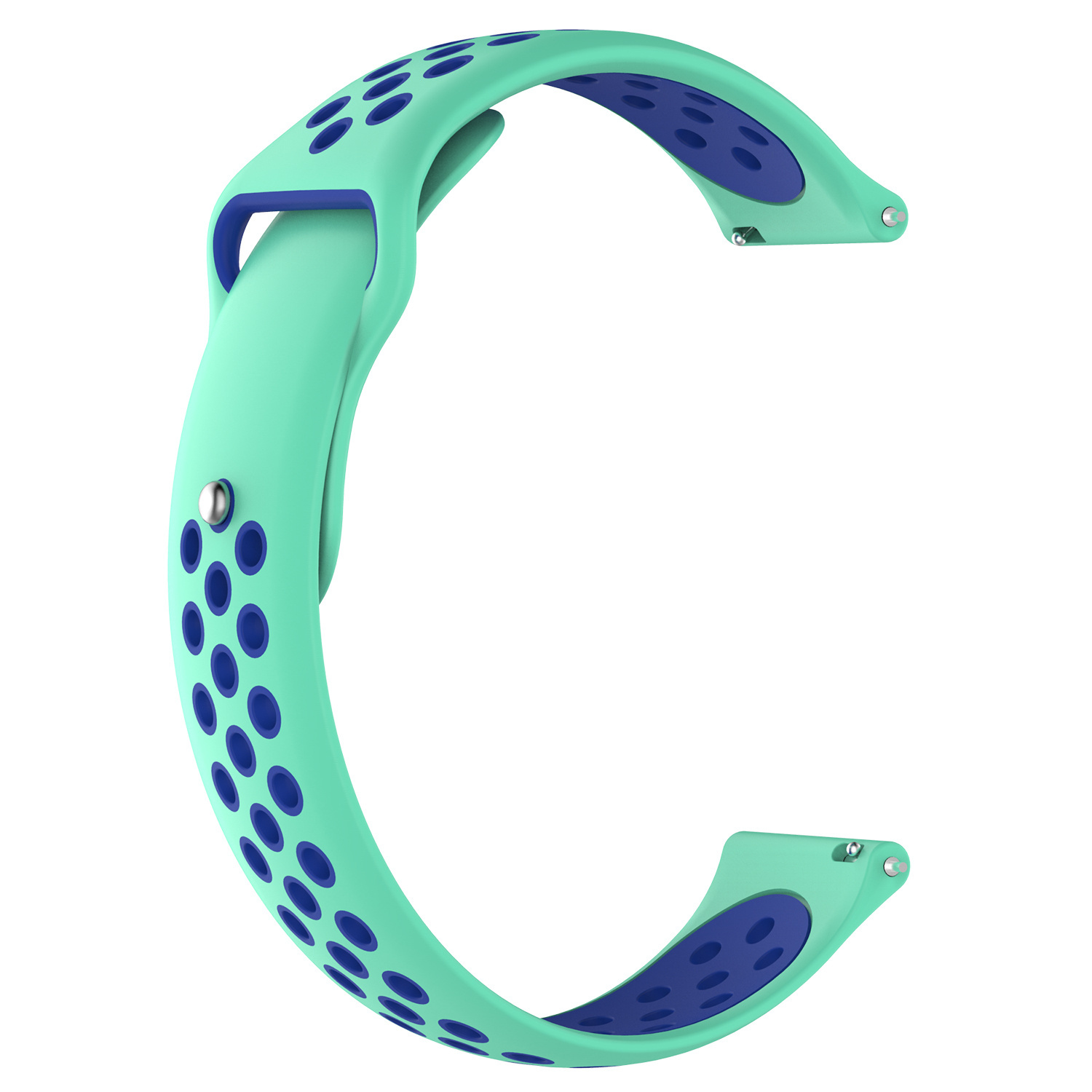 Cinturino doppio sport per Huawei Watch GT - blu acqua