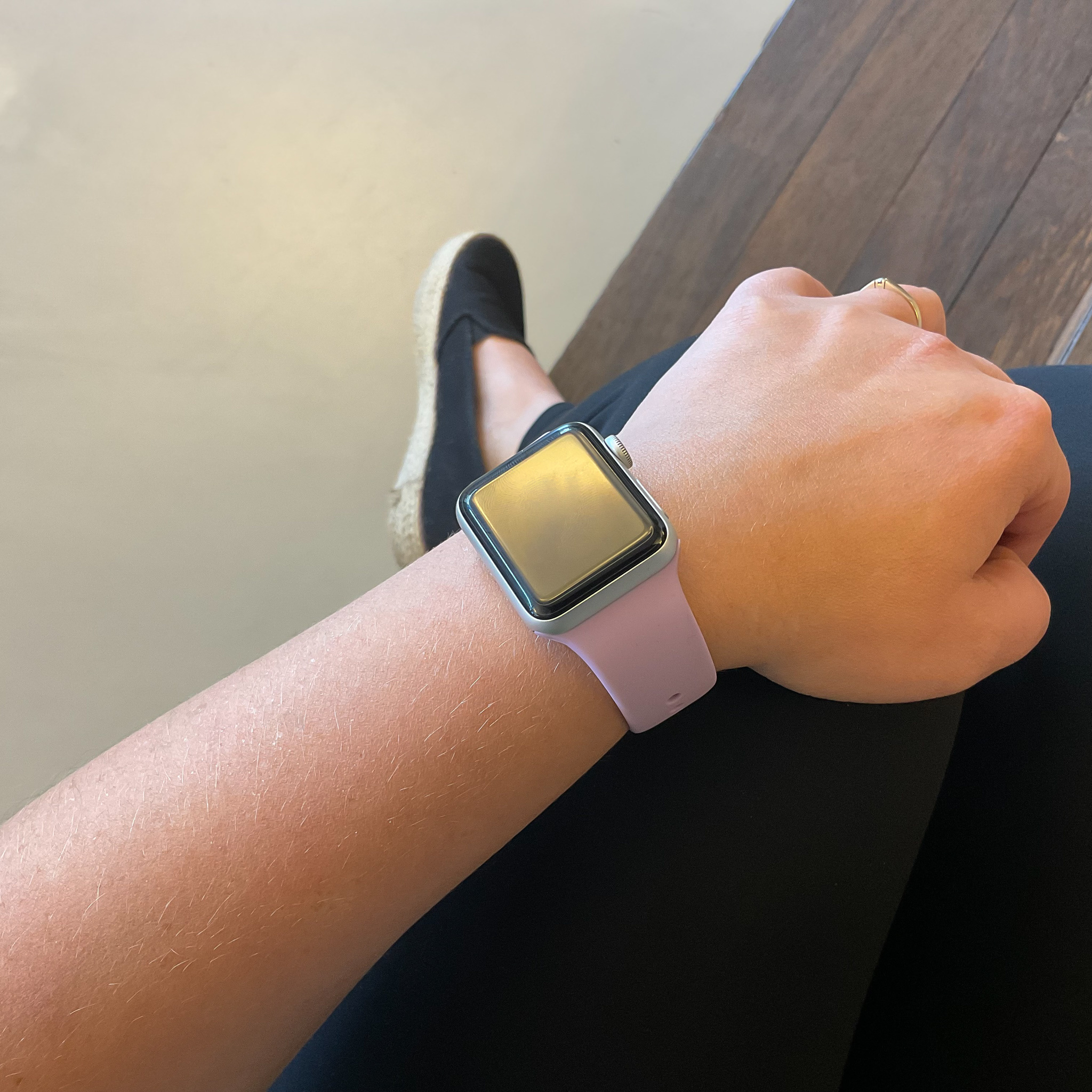 Cinturino sport per Apple Watch - viola chiaro