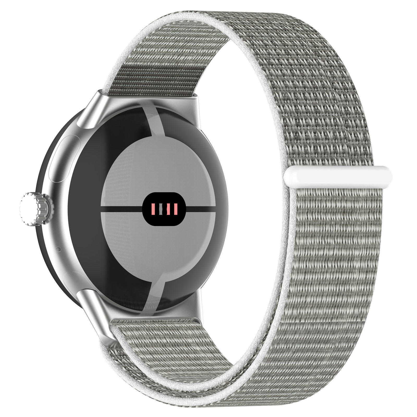 Cinturino nylon sport loop per Google Pixel Watch - conchiglia