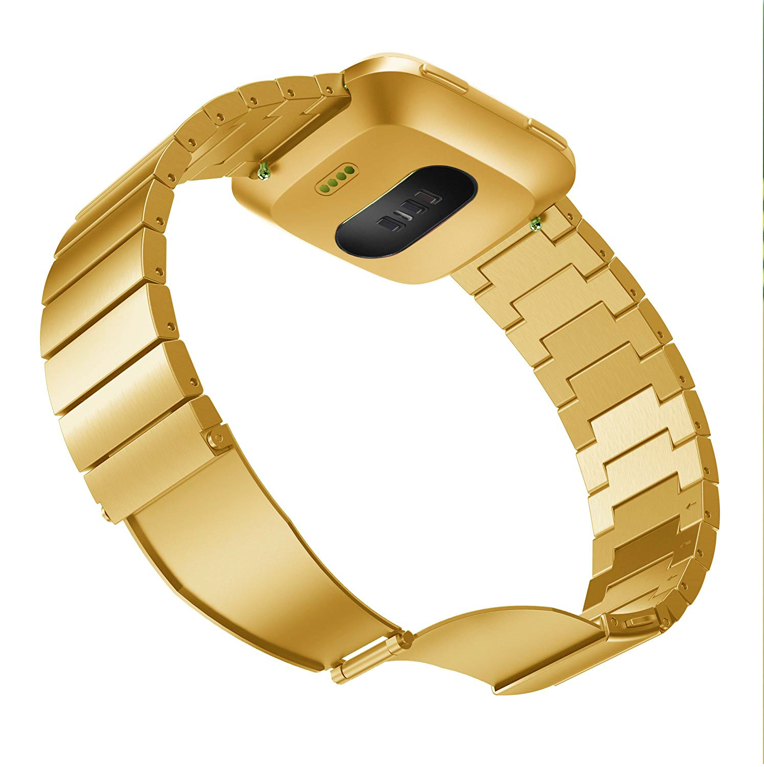 Cinturino a maglie per Fitbit Versa - oro