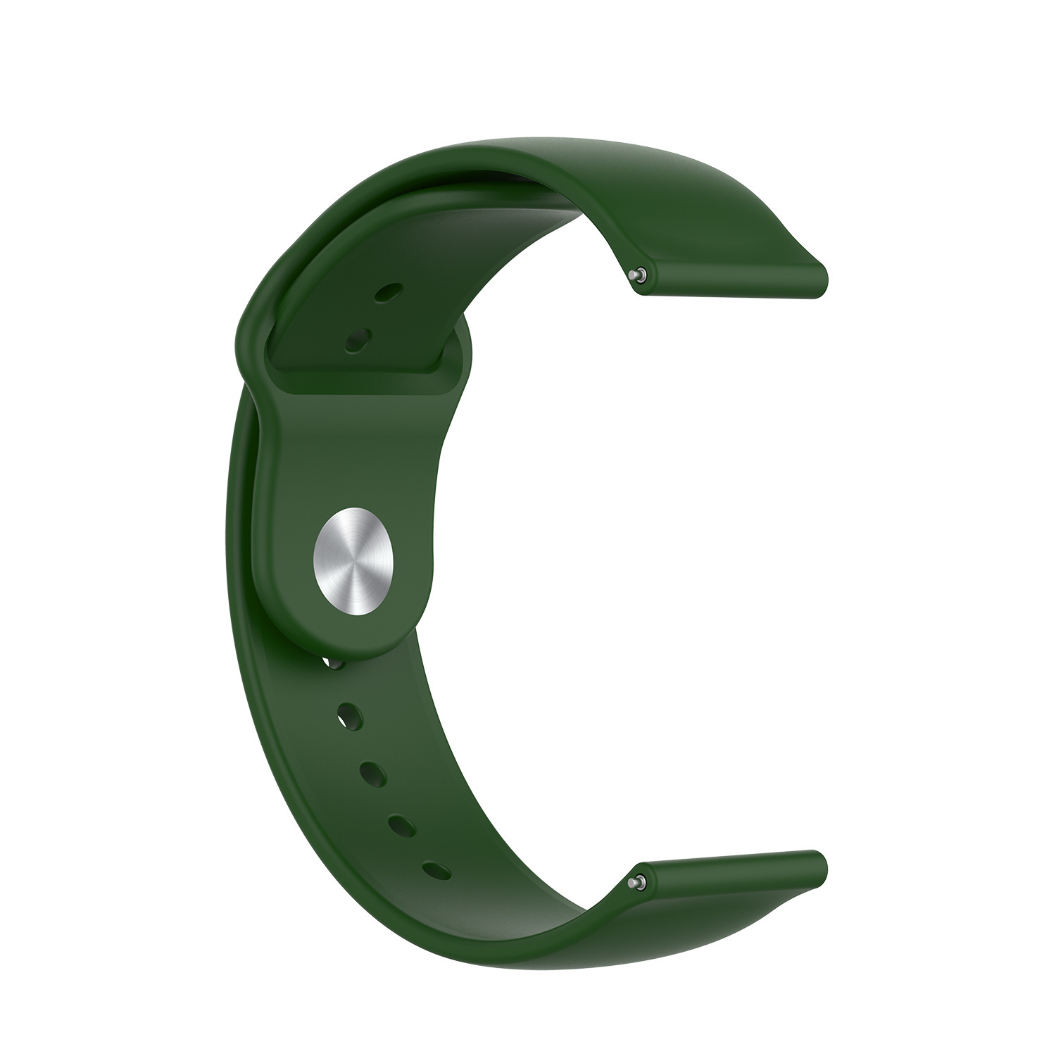 Cinturino sport in silicone per Huawei Watch GT - verde militare