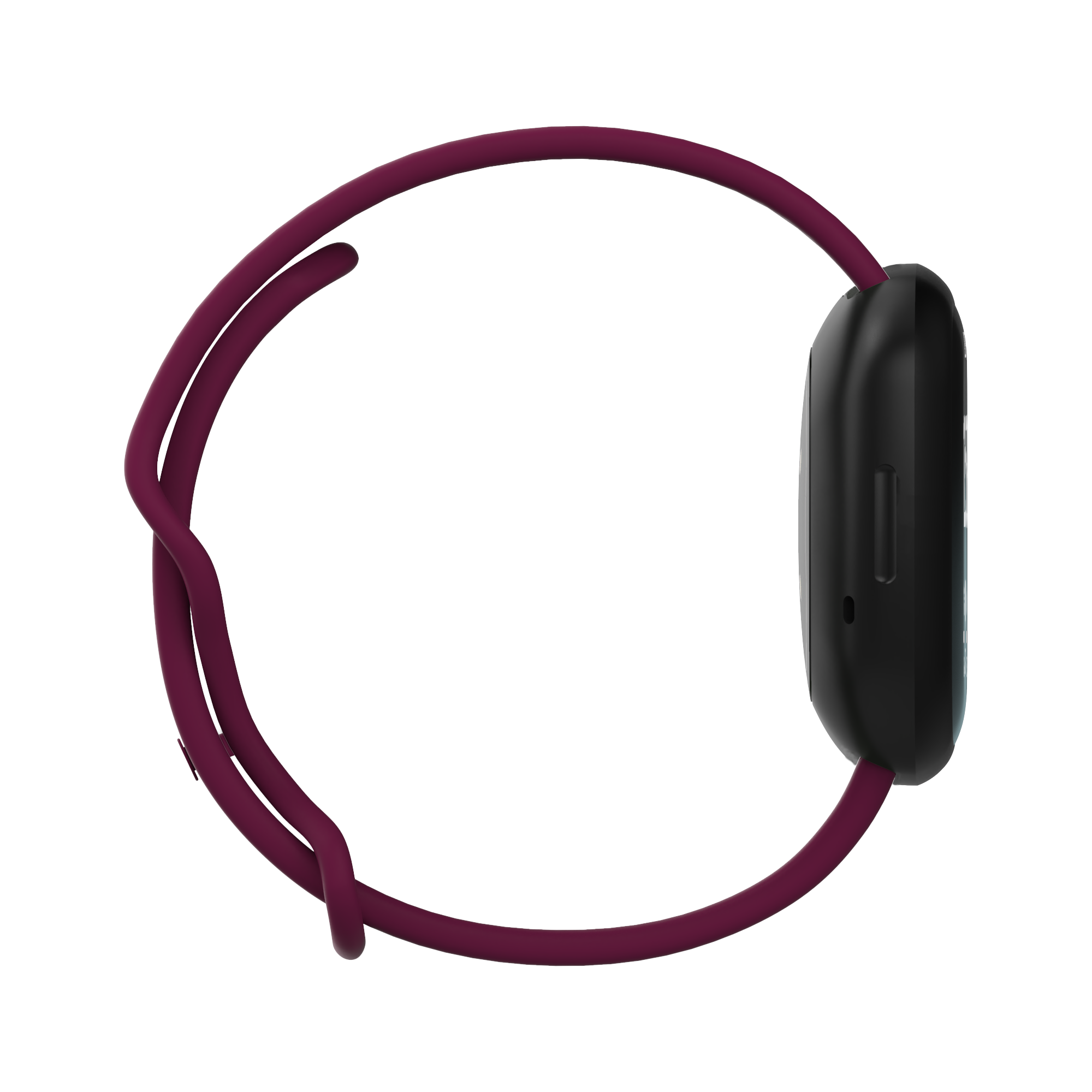 Cinturino sport per Fitbit Versa 3 / Sense - rosso vino