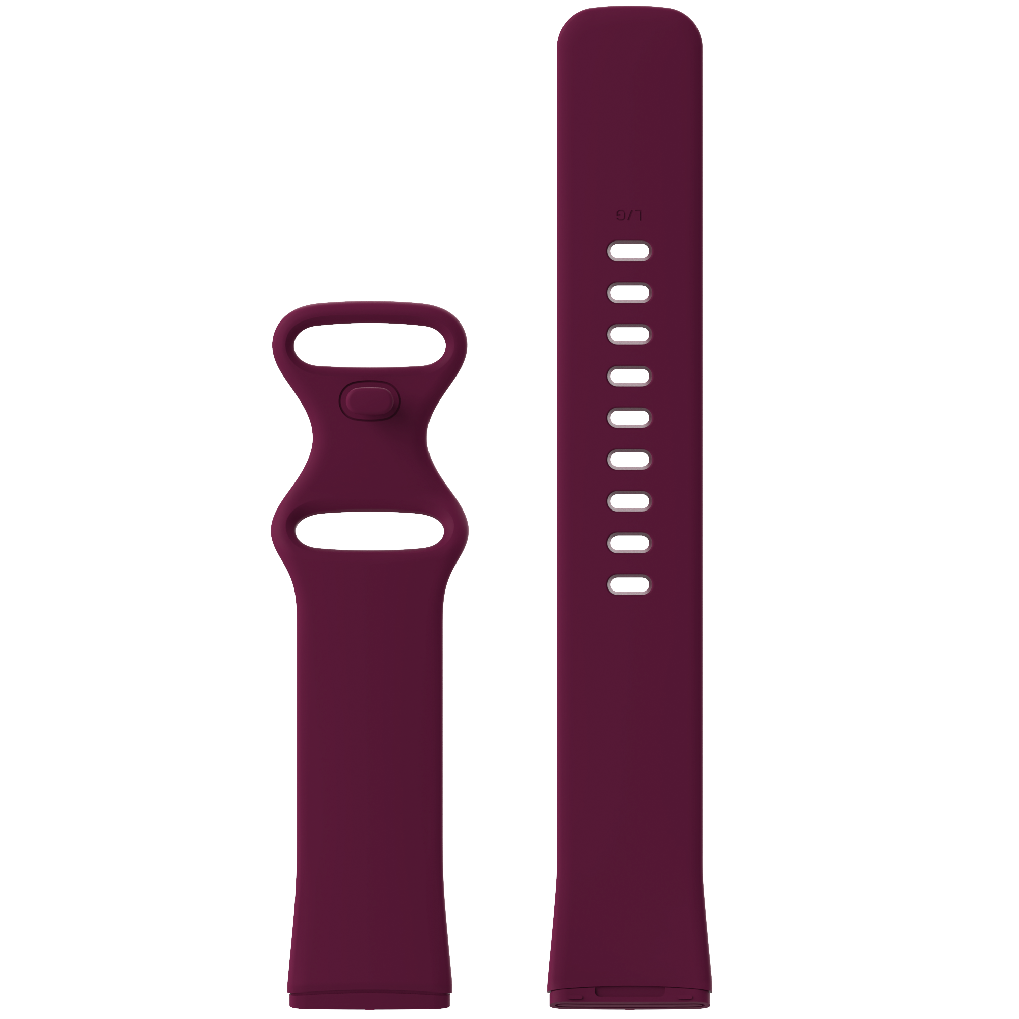 Cinturino sport per Fitbit Versa 3 / Sense - rosso vino
